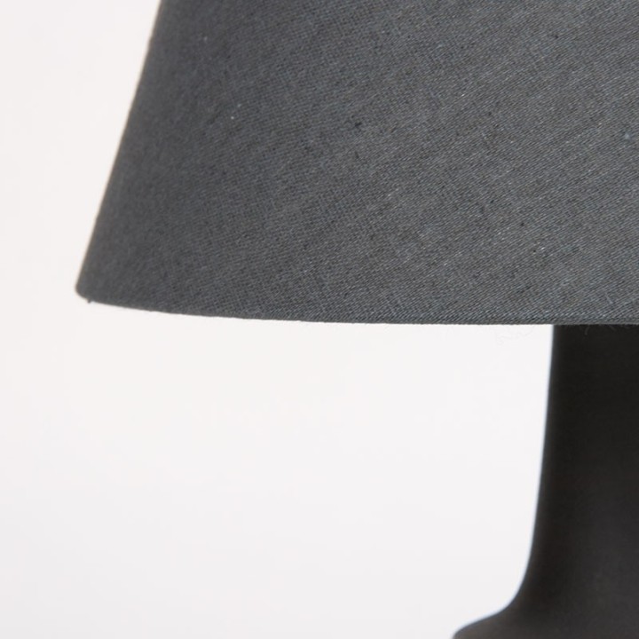 Ceramic table lamp vintage Søholm model 1038