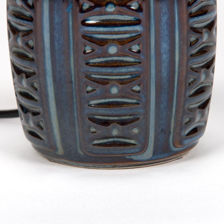 Ceramic table lamp vintage Søholm model 1038