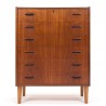 Teak chest of drawers Danish Mid-Century vintage model