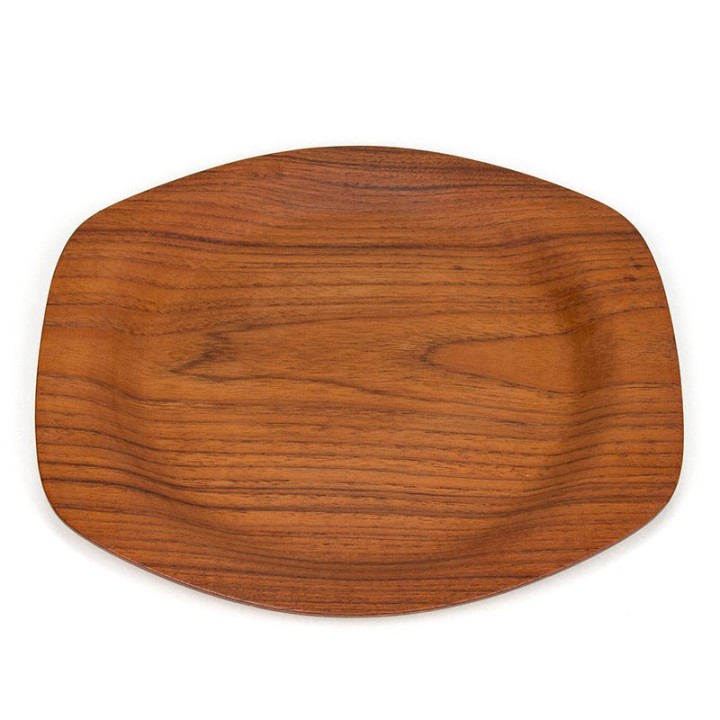 Teak Deens vintage dienblad / onderbord