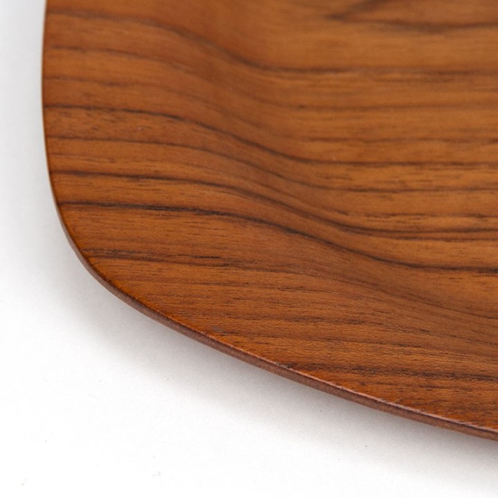 Teak Deens vintage dienblad / onderbord