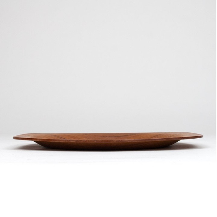 Teak Deens vintage dienblad / onderbord