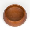 Large Danish vintage serving bowl in teak