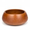 Large Danish vintage serving bowl in teak