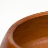 Large Danish vintage serving bowl in teak