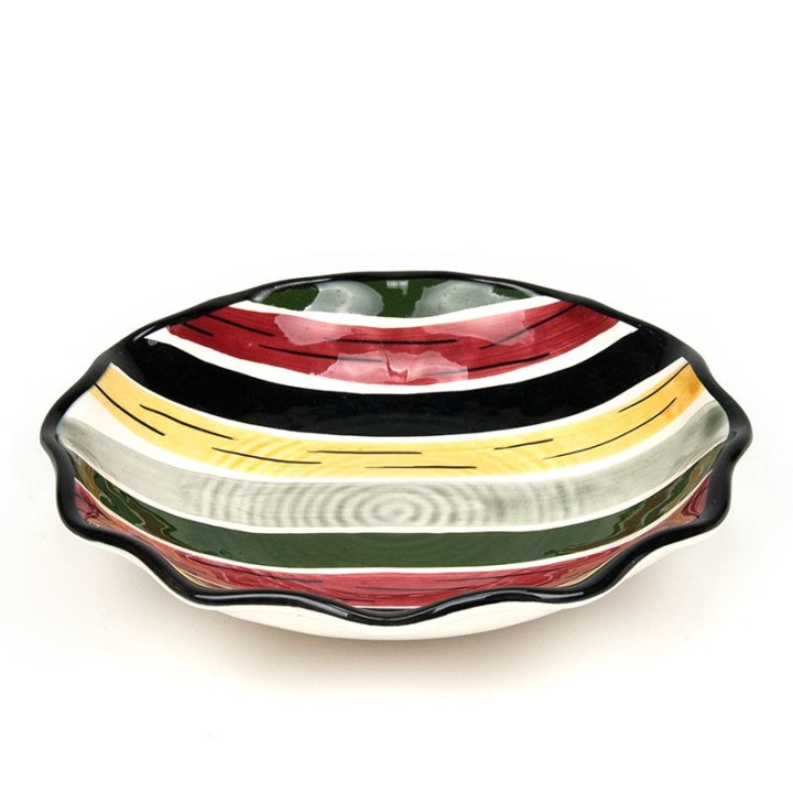 Strehla ceramic vintage bowl/ plate from the fifties