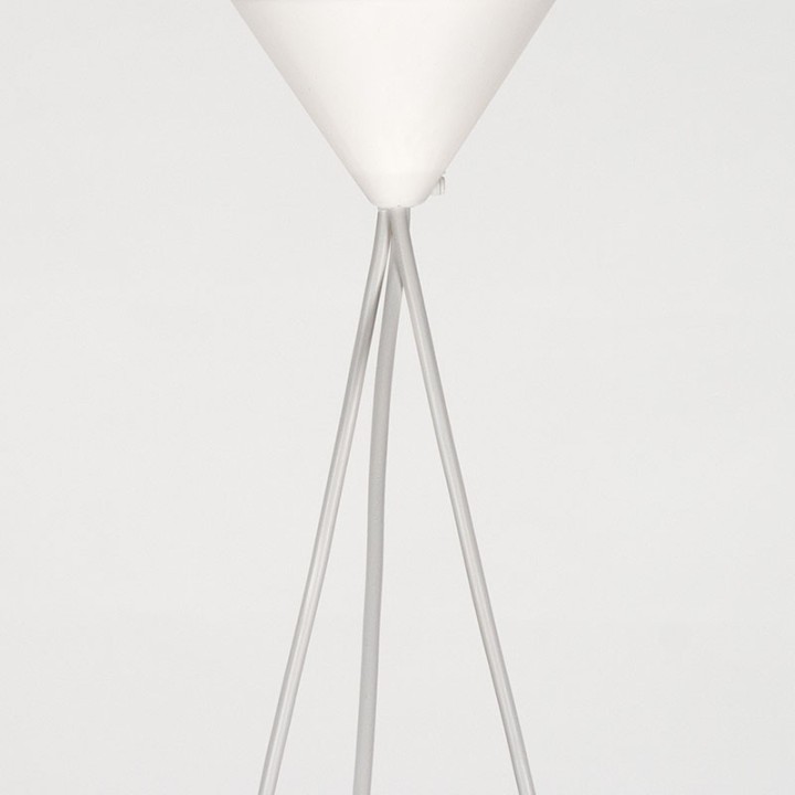 Mid-Century Danish vintage hanging lamp with 3 lampshades