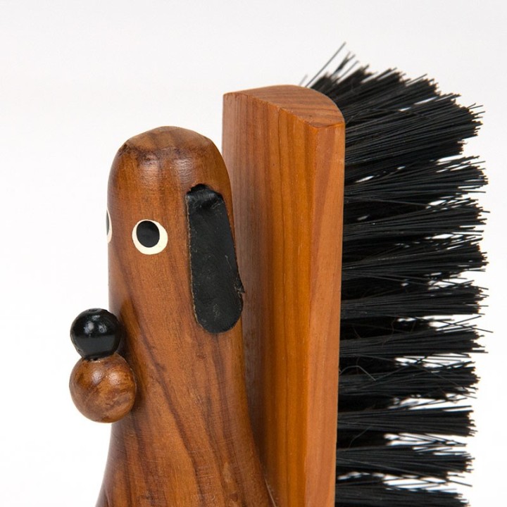 Danish vintage brush as a dog