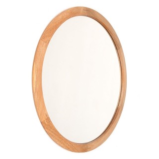 Oak Mid-Century vintage model 280 mirror by Aksel Kjersgaard