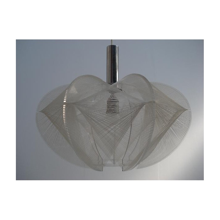 Plexiglass nylon wire hanging lamp - Retro Studio