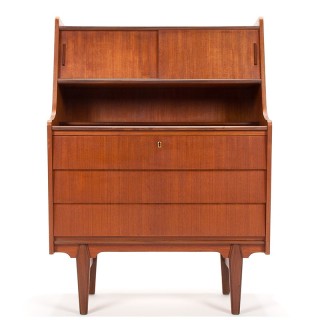 Secretary vintage Mid-Century Danish model in teak