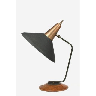 Black/ brass desk lamp - Retro Studio