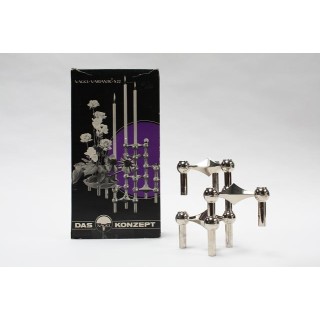 Nagel stackable candel holders S22 in original box - Retro