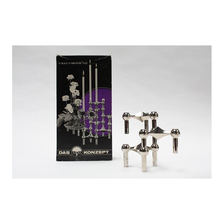 Nagel stapelkandelaars S22 in originele verpakking - Retro