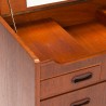 Teak Danish vintage chest of drawers and dressing table