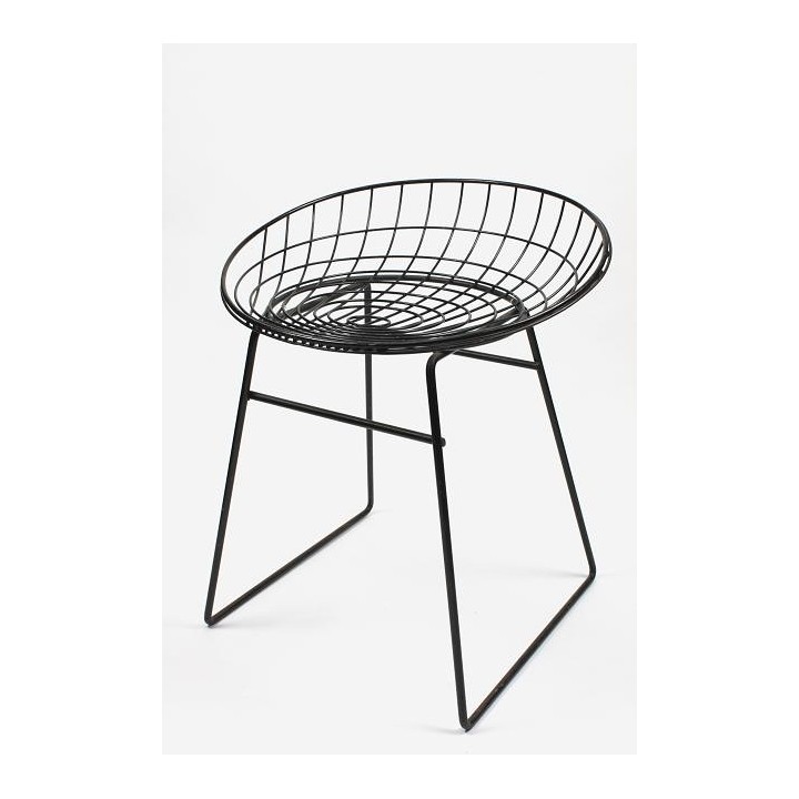 Cees Braakman wire stool black