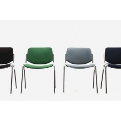 Set of 4 Castelli chairs in different colours