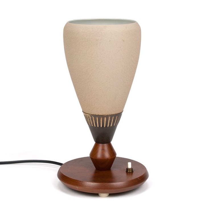 Vintage tafellamp jaren vijftig model