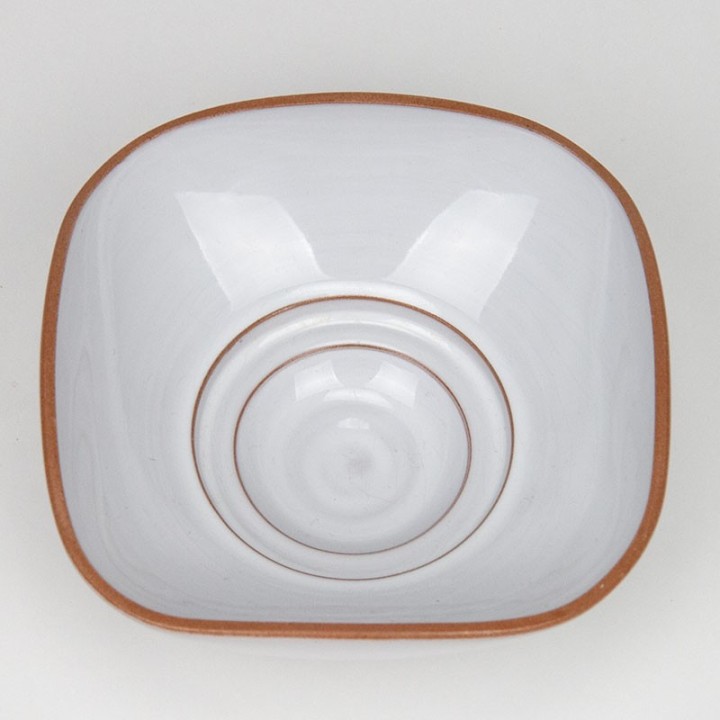 Joep Felder vintage small white ceramic bowl