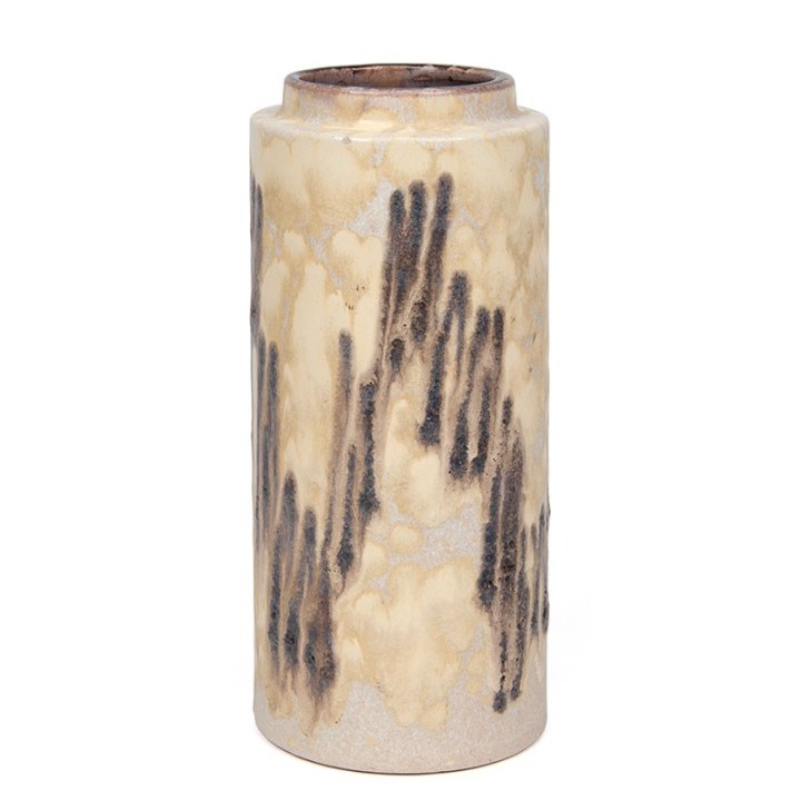 West-Germany model 203-22 vase in yellow-brown shade