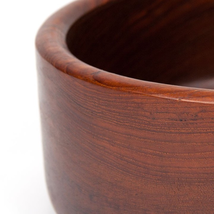 Mid-Century teak vintage serving bowl