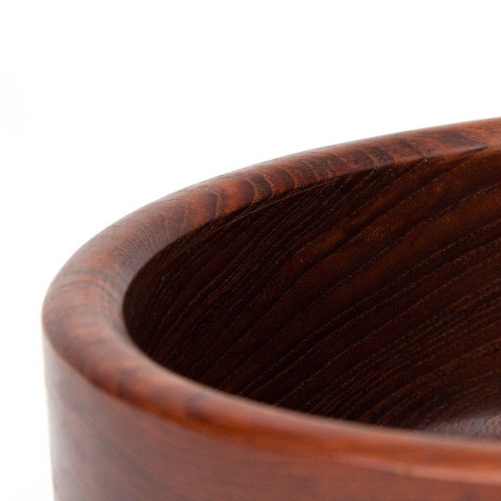 Mid-Century teak vintage serving bowl
