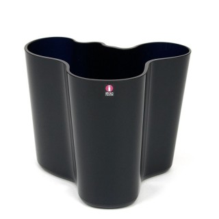 Vintage Iittala Aalto vaas donker blauwe uitvoering