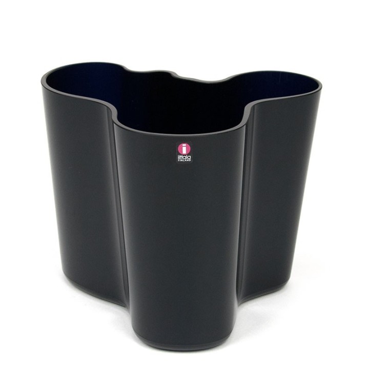 Vintage Iittala Aalto vase dark blue version