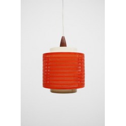 Orange haning lamp from the 1960's