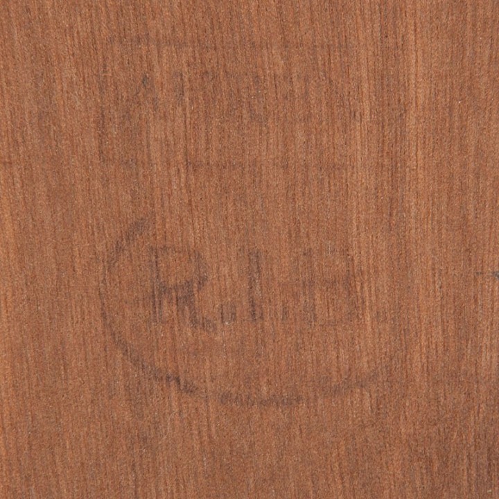 Set of 4 wooden Revolt chairs designed by Friso Kramer