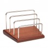 Teak letter holder vintage Danish design