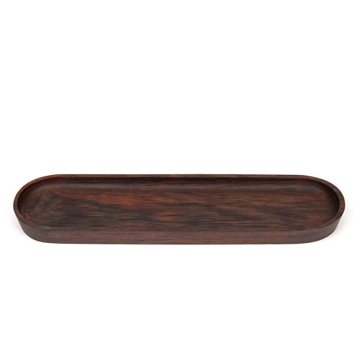 Rosewood vintage pen holder