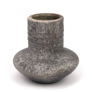 Gray vase from Mobach vintage small model