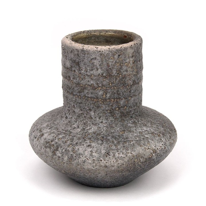 Gray vase from Mobach vintage small model