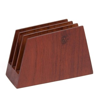 Letter holder in teak, 1960s Denmark