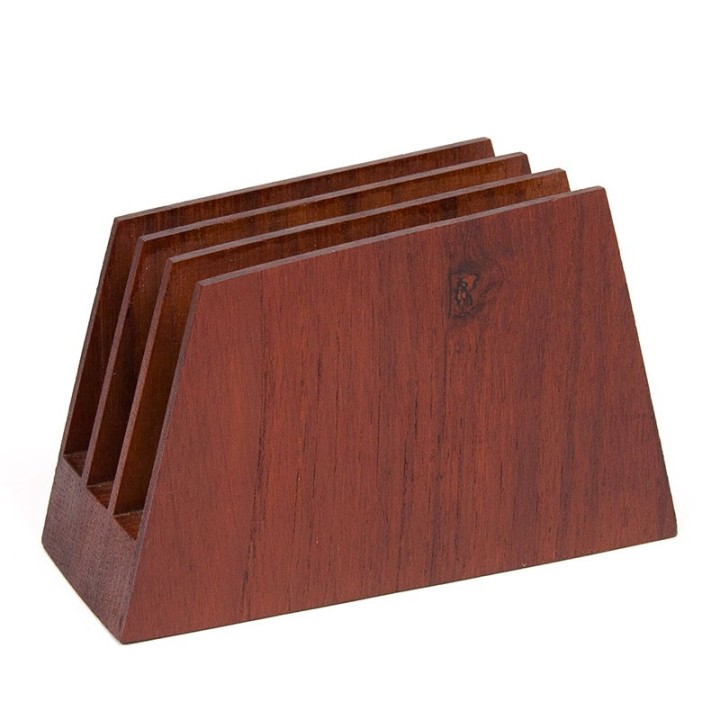 Letter holder in teak, 1960s Denmark