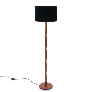 Teak floor lamp Danish vintage design