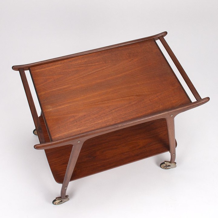 Tea trolley Danish Mid-Century vintage design