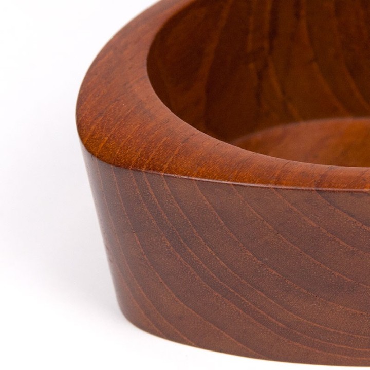 Serving bowl vintage Danish small model in teak