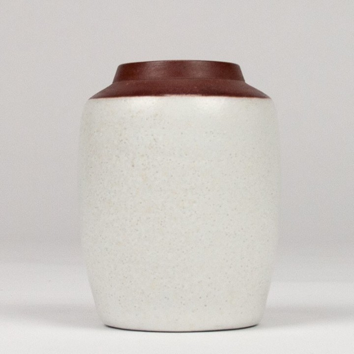 Small model vintage Ravelli model 6 ceramic vase