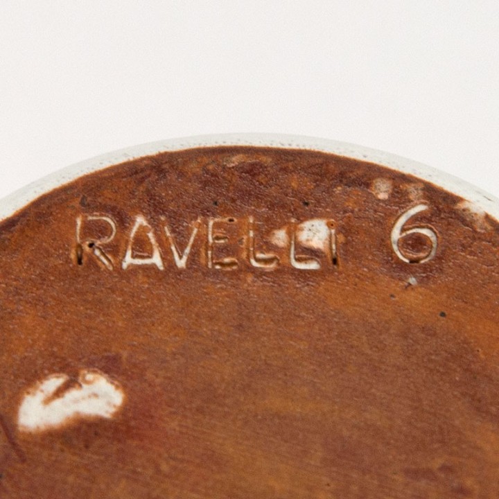 Small model vintage Ravelli model 6 ceramic vase