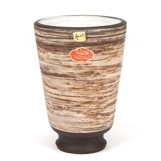 Birch bark series vintage ceramic vase by Jaap Ravelli