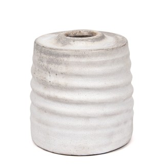 Matt white vintage Mobach vase