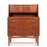Secretary furniture vintage Danish model in teak