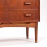 Secretary furniture vintage Danish model in teak