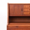 Secretary furniture vintage Danish model in teak