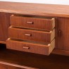 Secretary furniture vintage Danish model in teak