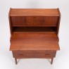 Secretary furniture vintage Danish model in teak