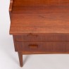 Secretary furniture vintage Danish model in teak