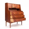 Secretary furniture vintage Danish model in teak
